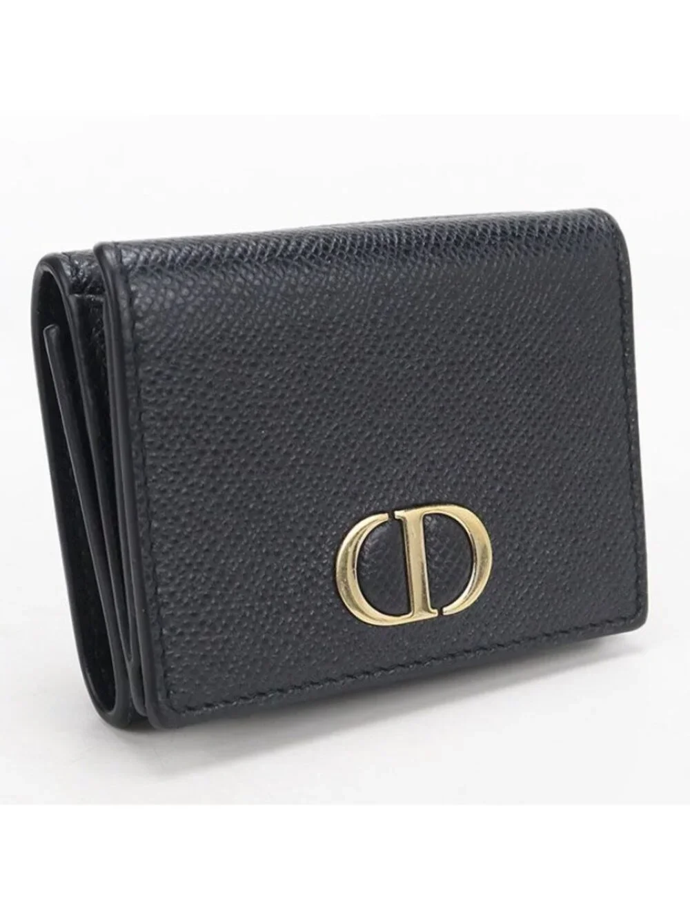 Dior 30 Montaigne Trifold Wallet Calfskin